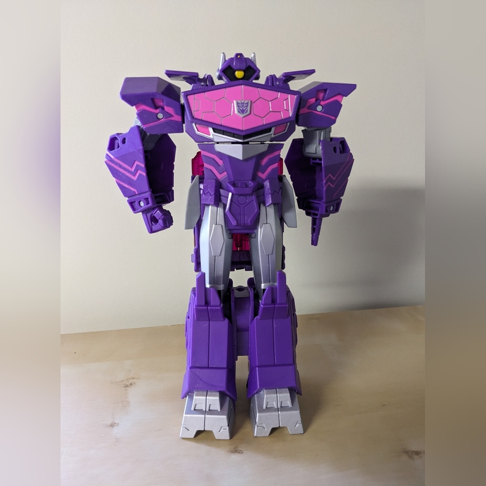 Transformers Cyberverse Ultra Class Shock Blast Decepticon Shockwave